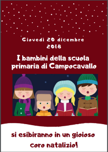 coro Natale Campocavallo 2018