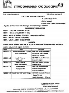 elezione consiglio di istituto 2019